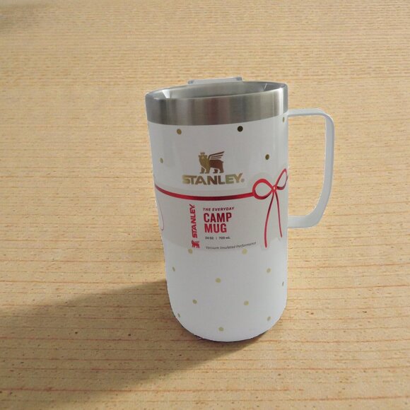 Stanley Other - The Stanley Stay-Hot Camp Mug,24 oz, White Gold Frost,NWT, No box